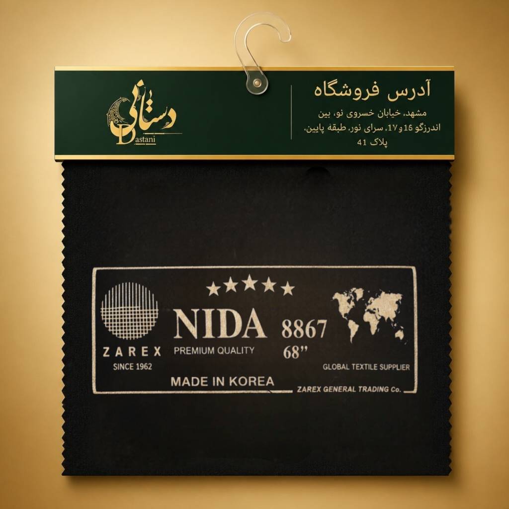 پارچه چادر مشکی ندا زاریکس